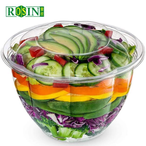 Buy cheap 48 Oz Plastic Disposable Clamshell Fruit Packaging For Fresh Cut Fruit from wholesalers