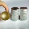 Buy cheap 30mmx50mm Twist Off Glossy Alcohol Bottle Lids Metal Aluminum Ropp Cap from wholesalers