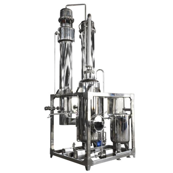 Buy cheap Three Effect Milk Falling Film Rotary Vacuum Evaporator Ethanol Separation from wholesalers