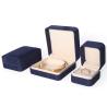 Buy cheap China Manufacturing Wholesale Premium Blue Jewellery Packaging Box Custom Hign End Big Jewelry Set Necklace Bracelet Earrings Ring Packaging Handmade from wholesalers