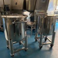 Buy cheap Factory Custom Made Stainless Steel 100-100000 liter Water Storage Tank Honey Milk Chemical alcohol Liquid Storage tank product