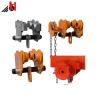 Buy cheap Heavy Duty Lifting Beam Trolley Geared Girder Trolley with Hand Chain GCL Series 20 Ton from wholesalers