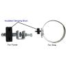 Buy cheap Series Lead Down Clamp Fiber Optic Cable Fittings from wholesalers