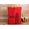 Buy cheap Non Toxic Cotton Shopping Bag Full Colour Transfer Printing Hand Worked from wholesalers