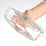 Sealing Type Thick Bottom Flat Whisky Bottles for Cosmetics Industry Glass
