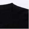 Buy cheap Black Knitted Mens Crew Neck Jumper , Men Pullover Sweater OEM Service from wholesalers