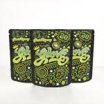 Custom Printed 3.5g ziplockk Mylar Bags Aluminum Foil Stand Up For weed