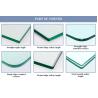 Buy cheap Flat Grind Edge Glass Cut Size Clear 1mm 2mm 3mm 6mm Thickness from wholesalers