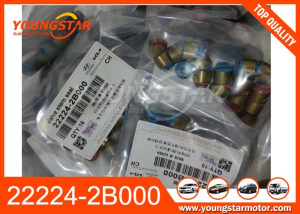 22224-2B010 22224 2B000 Engine Valve Stem Seal For Hyundai Accent Tucson KIA Rio