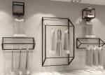 Buy cheap Customized Size Clothing Display Rack / Garment Wall Display Small And Light from wholesalers