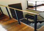 Road Barrier Cable Stainless Steel Railing Easy Installation Modern Design
