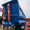 Buy cheap CIMC 4 Axle U Type 56cbm 85ton Tipper Semi Trailer from wholesalers