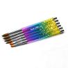 Buy cheap Triangular Kolinsky Nail Brushes Aluminum Handle Nail Art Tool from wholesalers