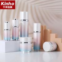 Buy cheap 50ml 120ml Essential Oil Bottle ABS 15ml 30ml Airless Dropper Bottle Serum product