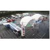 Buy cheap White Geodesic Wedding Dome Tent 30m Dia With PVC Curtains Door from wholesalers