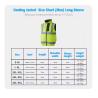 Buy cheap Fluorescent Reflective Fan Cooling Vest Double Fan Hi Vis Shirts from wholesalers