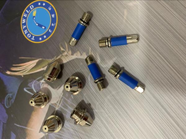 Buy cheap Domestic Type Chinese Plasma Cutting Torch Parts OTC12000 Electrode And Nozzle from wholesalers