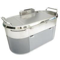 Buy cheap GREENARK TO14 Stainless Steel Upgrade Mobile Teppanyaki Grill Table - Electromag product
