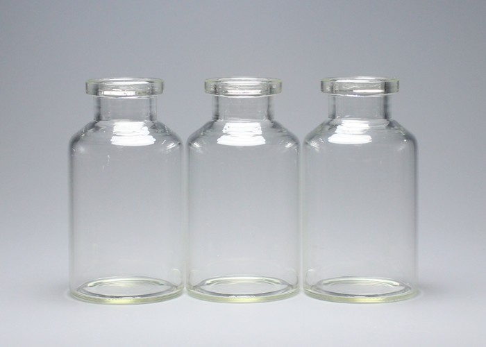 Empty Little Glass Vial