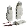 Buy cheap SMC SY7220-5LZD-C4 2 Position Double Pneumatic Solenoid Valve DC24V Port Size Ø4 from wholesalers