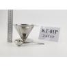 Buy cheap Double-layer 304 Stainless Steel Coffee Maker Gift Set With Scoop from wholesalers