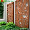 Buy cheap Corten Outdoor Garden Privacy Metal Laser Cut Outdoor Screens Decorative from wholesalers