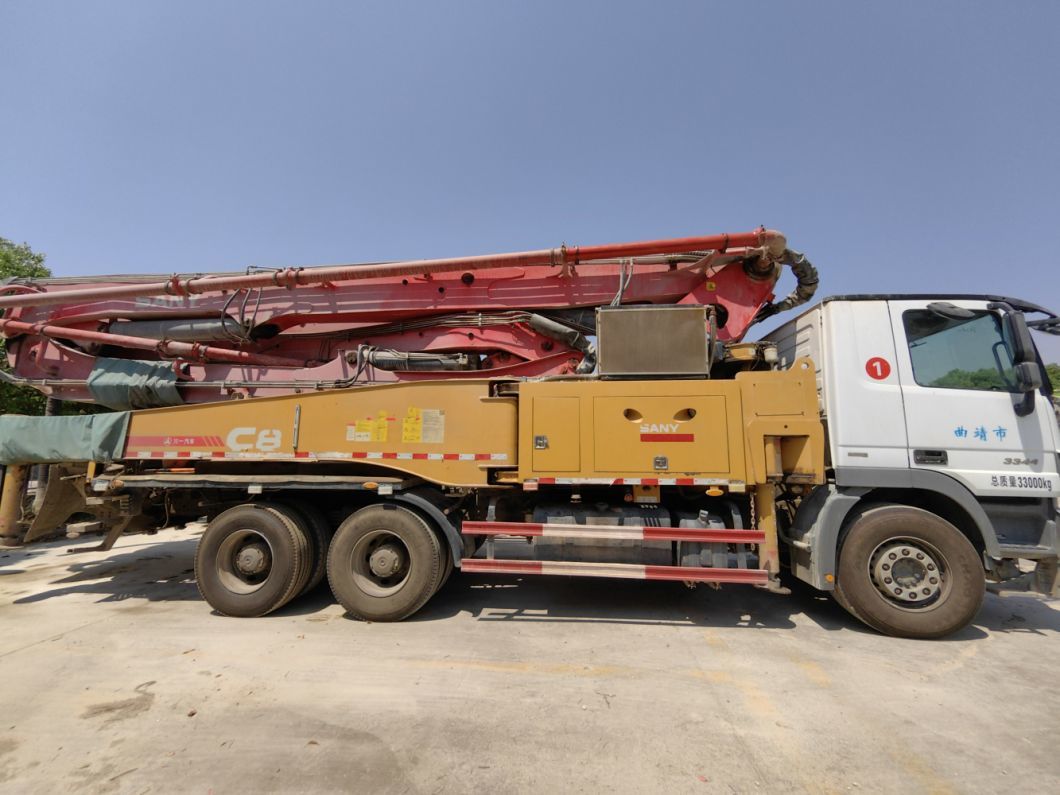 2019 Sy 49m Used Construction Machinery Concrete Boom Pump Heavy Equipment Concrete Pump Truck