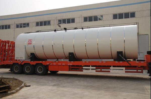 Buy cheap 30 Ton Liquid Asphalt Storage Tanks Cylinder Shape Easy To Transport from wholesalers
