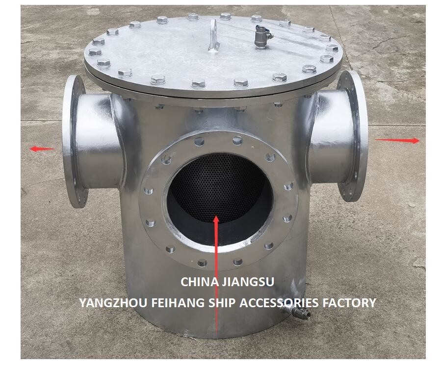 3 Type 3ways Can Water Straines Modle Fh-3t-250a Body Carbon Steel, Filter Cartridge Stainless Steel