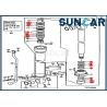 Buy cheap AH155040 Hydraulic Bucket Cylinder Kit Deere Seal Kits Fits 160LC 350GLC 350DLC Excavator from wholesalers