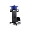 Buy cheap Black Patio Heater 10X10" Fire Rocket Stove Wood Burning 350lb Cooking from wholesalers