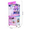 Buy cheap Automatic Clip Gift Game Machine Metal Acrylic Plastic Coin Operated Toy Crane Claw from wholesalers