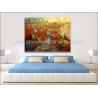 Buy cheap Impressionism Hand Painted Van Gogh Reproductions Red Vineyards At Arles from wholesalers