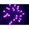 Buy cheap PVC Programmable Rgb LED Christmas Lights 28MM Length For Holiday Club from wholesalers