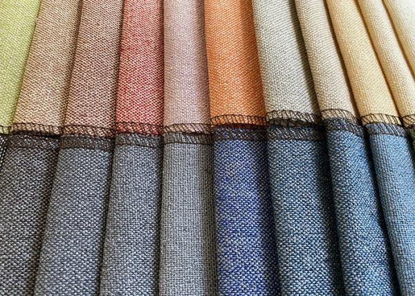 Hot selling Organic Linen Cotton Fabric for Home Textile Furnishing Curtain