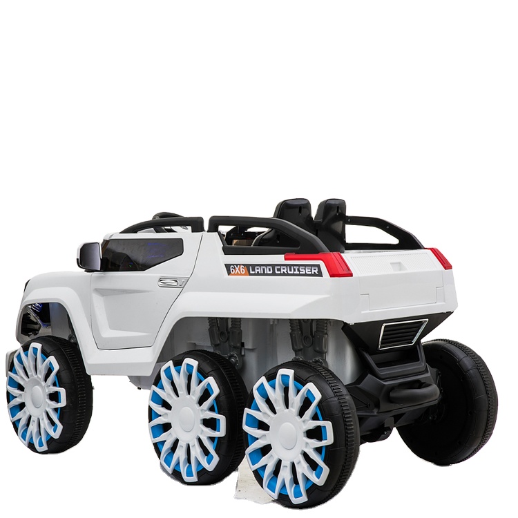 Remote Control Four-Wheel Kids Cars 6*6 Electric Ride-On Cars 12V for Unisex Children