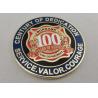 Buy cheap Brass Stamped Personalized Coins With Hard Enamel For Club from wholesalers