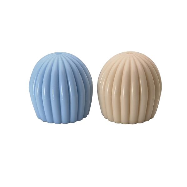 Buy cheap Leakproof 24MM Dome Plastic Bottle Cap 24/410 Ribbed Screw Lid from wholesalers