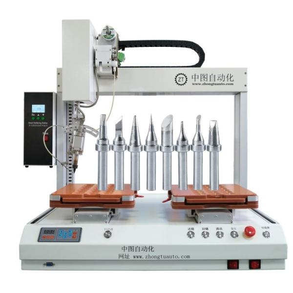 Buy cheap ZT DIP Automatic Soldering Machine With 3 And 0.6-1.5mm Solder Wire from wholesalers