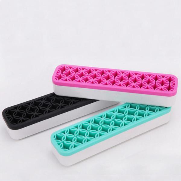 Buy cheap Flower Shaped Food Safe Silicone Rubber Cosmetic Storage Box Portable from wholesalers