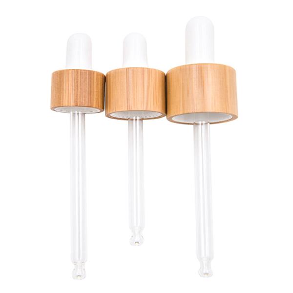 Buy cheap 18mm glass bottle dropper cap eco friendly wooden bamboo essential oil bottles from wholesalers