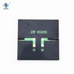 5.5V Mini Epoxy Resin Solar Panel ZW-6565-5.5V Customized Size Poly Crystalline