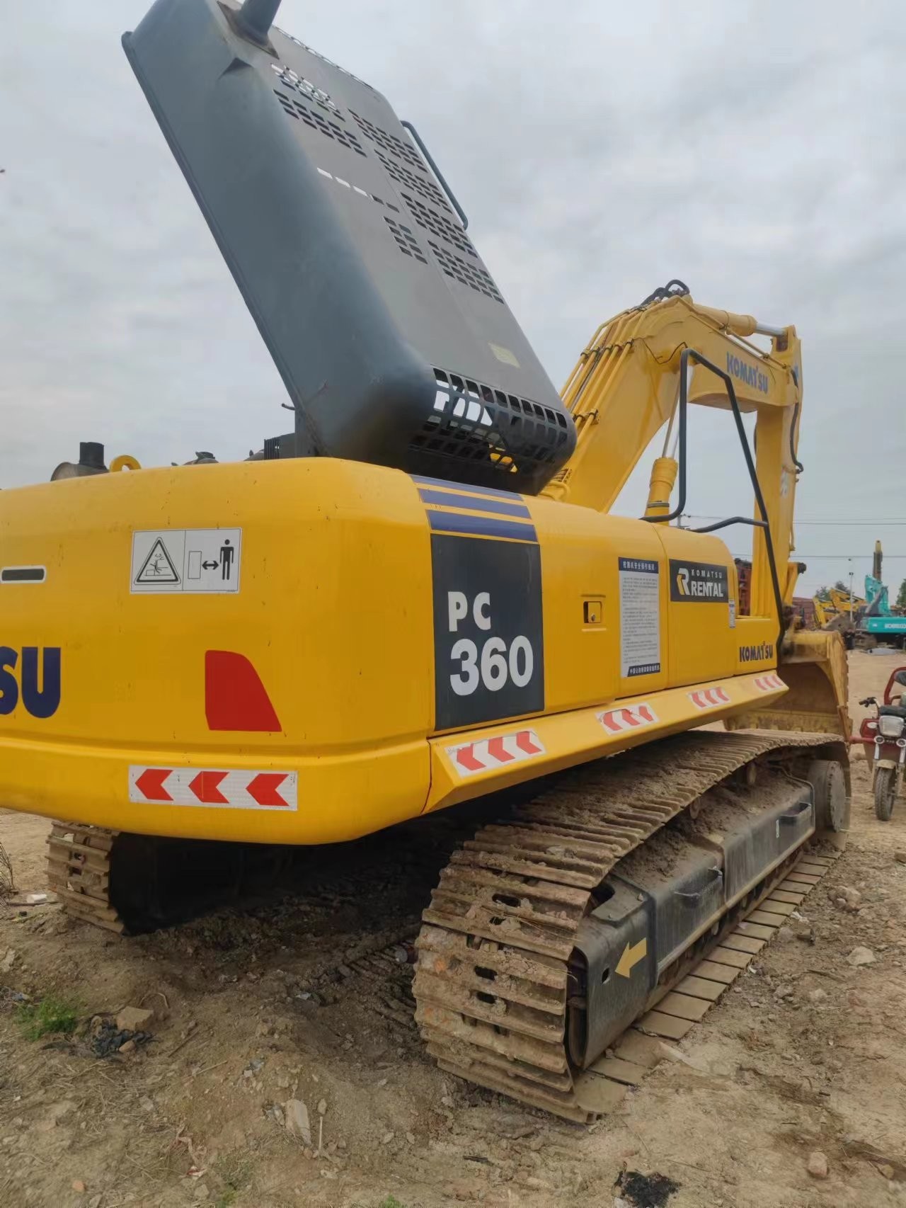 Used Komatsu Excavator PC360-7 Secondhand 36ton Big Type Crawler Digger
