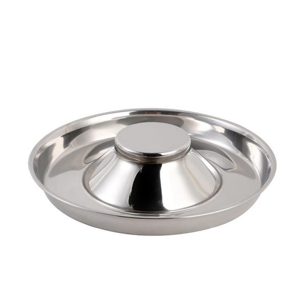 Buy cheap Eating Anti Choking 1000ml Stainless Steel Slow Feeder Bowl from wholesalers