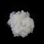 Non Fluorescent Nontoxic Polyester Staple Fibre 3D×25mm Pure White Psf For