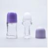 Buy cheap Recyclable Clear Glass Roller Bottle Diameter 35mm Empty Glass Rollerball Bottles from wholesalers