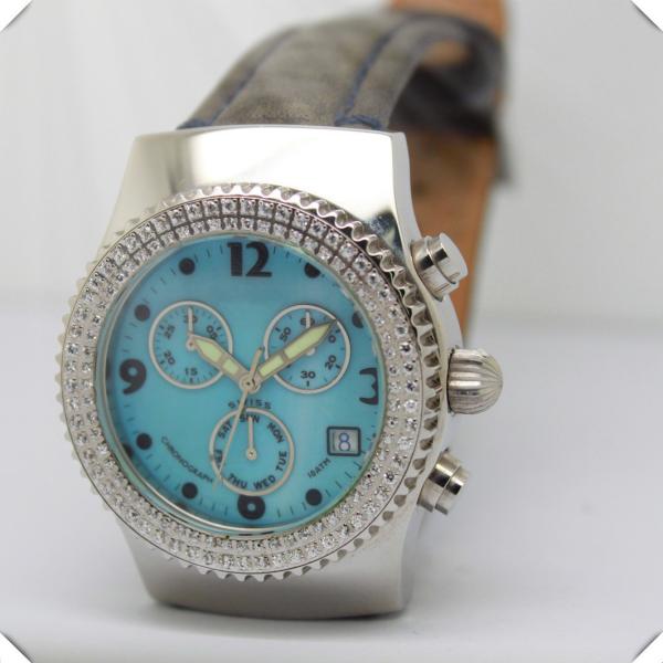 Buy cheap 3 working eyes multifunction Stainless Steel Watches for girls / Leather Japan Movt Quartz watches from wholesalers
