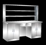 Hospital Equipments Stainless Steel Medical Table , Stainless Steel Work Table