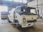 5000 Liters Sinotuck HOWO 4x2 LPG Bobtail Tanker Truck With Dispenser