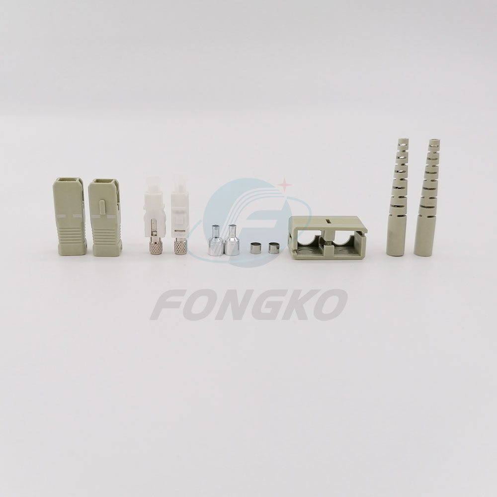 OEM 2.0mm Multi Mode Duplex APC SC Fiber Optic Connector